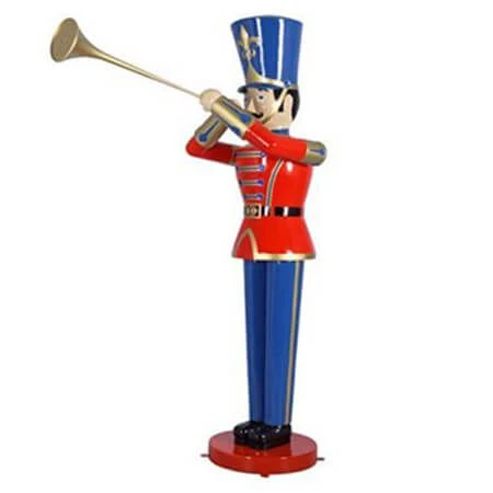 9' Toy Soldier W/Trumpet 1 9' Toy Soldier W/Trumpet