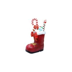4' Santa Boot And Presents