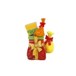 3' Christmas Present Gift Stack