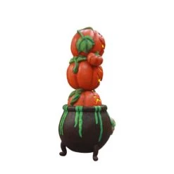 6.75' Pumpkins In Cauldron -Twinkly Sales Shop 3df 81011 3