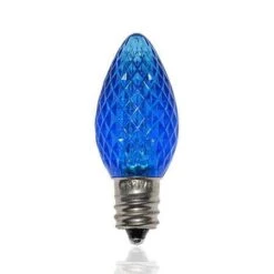 C7 SMD LED Retrofit Bulb - Twinkle - Blue - Pro Christmas™ - Bag Of 25