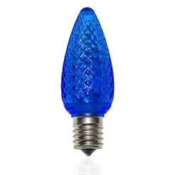 C9 SMD LED Retrofit Bulb - Blue - Minleon - Bag Of 25