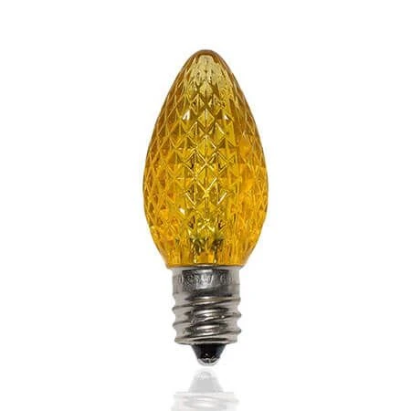 C7 SMD LED Retrofit Bulb - Yellow - Pro Christmas™ - Bag Of 25 1 C7 SMD LED Retrofit Bulb - Yellow - Pro Christmas™ - Bag Of 25
