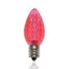 C7 SMD LED Retrofit Bulb - Pink - Minleon - Bag Of 25