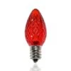C7 SMD LED Retrofit Bulb - Red - Minleon - Bag Of 25
