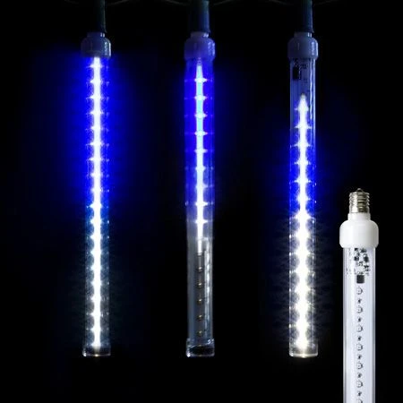12" LED Falling Snow Tube - Blue And Pure White - Pro Christmas™ 1 12" LED Falling Snow Tube - Blue And Pure White - Pro Christmas™
