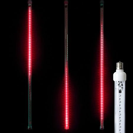 36" LED Falling Snow Tube - Red - Pro Christmas™ 1 36" LED Falling Snow Tube - Red - Pro Christmas™