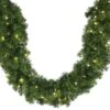 4 1/2' X 14" Deluxe Oregon Fir Garland, Lit