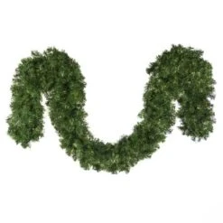 9' X 14" Deluxe Oregon Fir Garland, Unlit