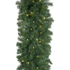 9' X 18" Deluxe Oregon Fir Garland, Lit -Twinkly Sales Shop g 918 dofl ww c