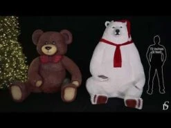 7' Teddy Bear Photo Op Decor -Twinkly Sales Shop hqdefault 2 44