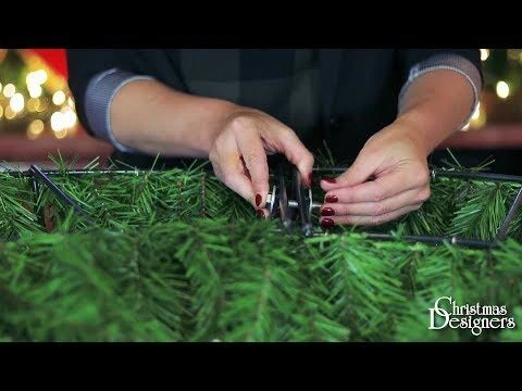 72" Deluxe Mixed Pine Wreath, Lit - Bow Option Available 2 72" Deluxe Mixed Pine Wreath, Lit - Bow Option Available - Image 2