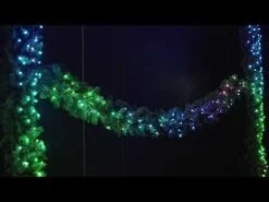 9' X14" Deluxe Oregon Fir Garland, Lit With Twinkly Pro RGBW -Twinkly Sales Shop hqdefault 5 36