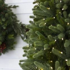 9' Indoor LED Norway Spruce Slimline Christmas Tree - Warm White -Twinkly Sales Shop img 0105