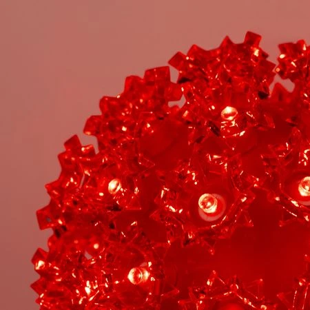 Pro Christmas™ 6" Sphere - 50L - Red 2 Pro Christmas™ 6" Sphere - 50L - Red - Image 2