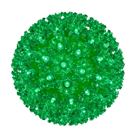 Pro Christmas™ 7.5" Sphere - 100L - Green 1 Pro Christmas™ 7.5" Sphere - 100L - Green