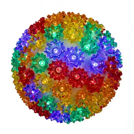 Pro Christmas™ 6" Twinkle Sphere - 50L - Multi 1 Pro Christmas™ 6" Twinkle Sphere - 50L - Multi