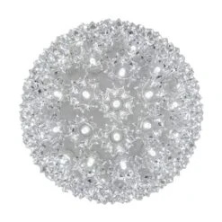 Pro Christmas™ 7.5" Sphere - 100L - Pure White