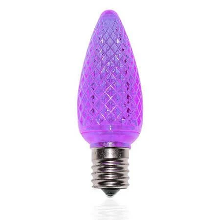 C9 SMD LED Retrofit Bulb - Purple - Minleon V2 - Bag Of 25 1 C9 SMD LED Retrofit Bulb - Purple - Minleon V2 - Bag Of 25