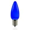 C9 SMD LED Retrofit Bulbs - Frosted Smooth - Blue - Pro Christmas™ - Bag Of 25