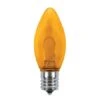 C9 Flexible Filament LED Bulb - Amber/Orange - Pro Christmas™ - Bag Of 25