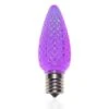C9 SMD LED Retrofit Bulb - Purple - Pro Christmas™ - Bag Of 25