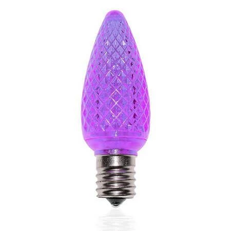 C9 SMD LED Retrofit Bulb - Purple - Minleon - Bag Of 25 1 C9 SMD LED Retrofit Bulb - Purple - Minleon - Bag Of 25