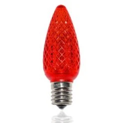 C9 SMD LED Retrofit Bulb - Red - Pro Christmas™ - Bag Of 25