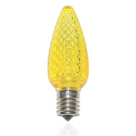 C9 SMD LED Retrofit Bulb - Yellow - Pro Christmas™ - Bag Of 25 1 C9 SMD LED Retrofit Bulb - Yellow - Pro Christmas™ - Bag Of 25