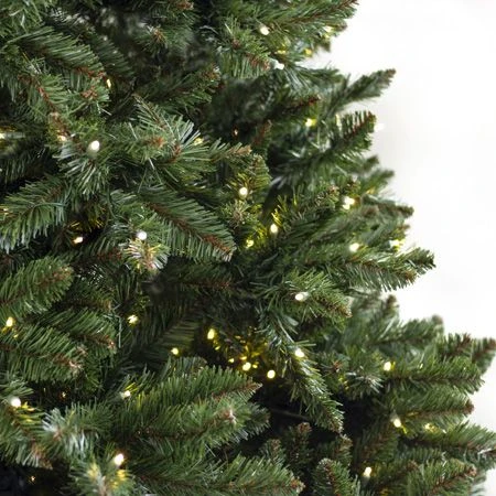 9' Indoor LED Oregon Grand Fir Christmas Tree - Warm White 4 9' Indoor LED Oregon Grand Fir Christmas Tree - Warm White - Image 4