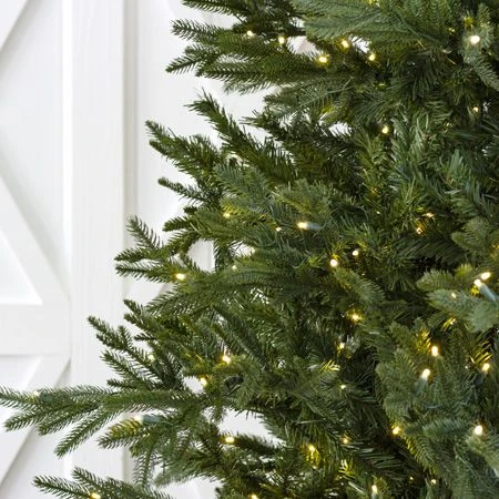 12' Indoor LED Mixed Foxtail Pine Tree - Warm White 2 12' Indoor LED Mixed Foxtail Pine Tree - Warm White - Image 2