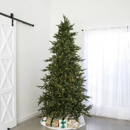 12' Indoor LED Mixed Foxtail Pine Tree - Warm White 1 12' Indoor LED Mixed Foxtail Pine Tree - Warm White
