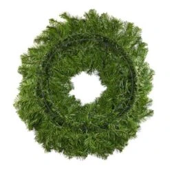 30" Unlit Deluxe Oregon Fir Wreath - Bow Option Available -Twinkly Sales Shop w 30 dof back 1