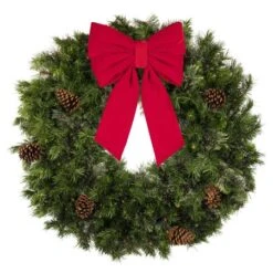 36" Unlit Deluxe Mixed Pine Wreath - Bow Option Available 8 36" Unlit Deluxe Mixed Pine Wreath - Bow Option Available -Twinkly Sales Shop w 36 mpu t b vb 12 r