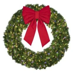 60" Lit Multi Deluxe Oregon Fir Wreath - Bow Option Available 7 60" Lit Multi Deluxe Oregon Fir Wreath - Bow Option Available -Twinkly Sales Shop w 60 dofl 6 m b vb 24 r