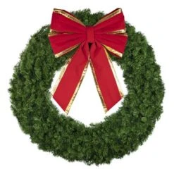 60" Unlit Deluxe Oregon Fir Wreath - Bow Option Available 8 60" Unlit Deluxe Oregon Fir Wreath - Bow Option Available -Twinkly Sales Shop w 60 dofu 6 b vb 24 rgt
