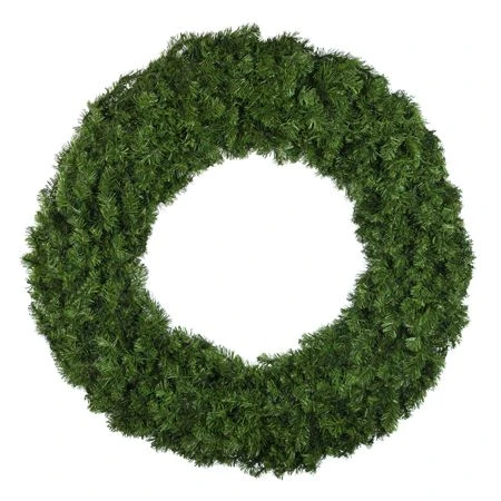 60" Unlit Deluxe Oregon Fir Wreath - Bow Option Available 1 60" Unlit Deluxe Oregon Fir Wreath - Bow Option Available