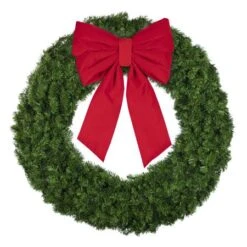 60" Unlit Deluxe Oregon Fir Wreath - Bow Option Available 9 60" Unlit Deluxe Oregon Fir Wreath - Bow Option Available -Twinkly Sales Shop w 60 dofu b vb 24 r