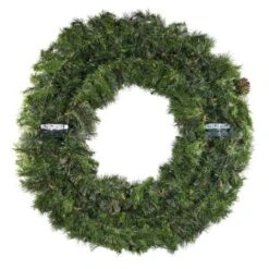 72" Deluxe Mixed Pine Wreath, Lit - Bow Option Available 9 72" Deluxe Mixed Pine Wreath, Lit - Bow Option Available -Twinkly Sales Shop w 60 mp back