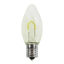 C9 Flexible Filament LED Bulb - 2600K Warm White - Pro Christmas™ - Bag Of 25