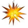 14" Moravian Star, Yellow